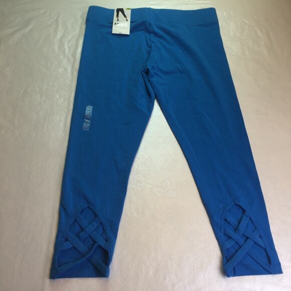 Mix it crop fashion leggings Ibiza blue medium - Picture 6 of 11